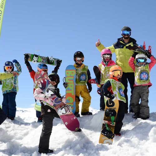 snowboard group lessons children prosneige