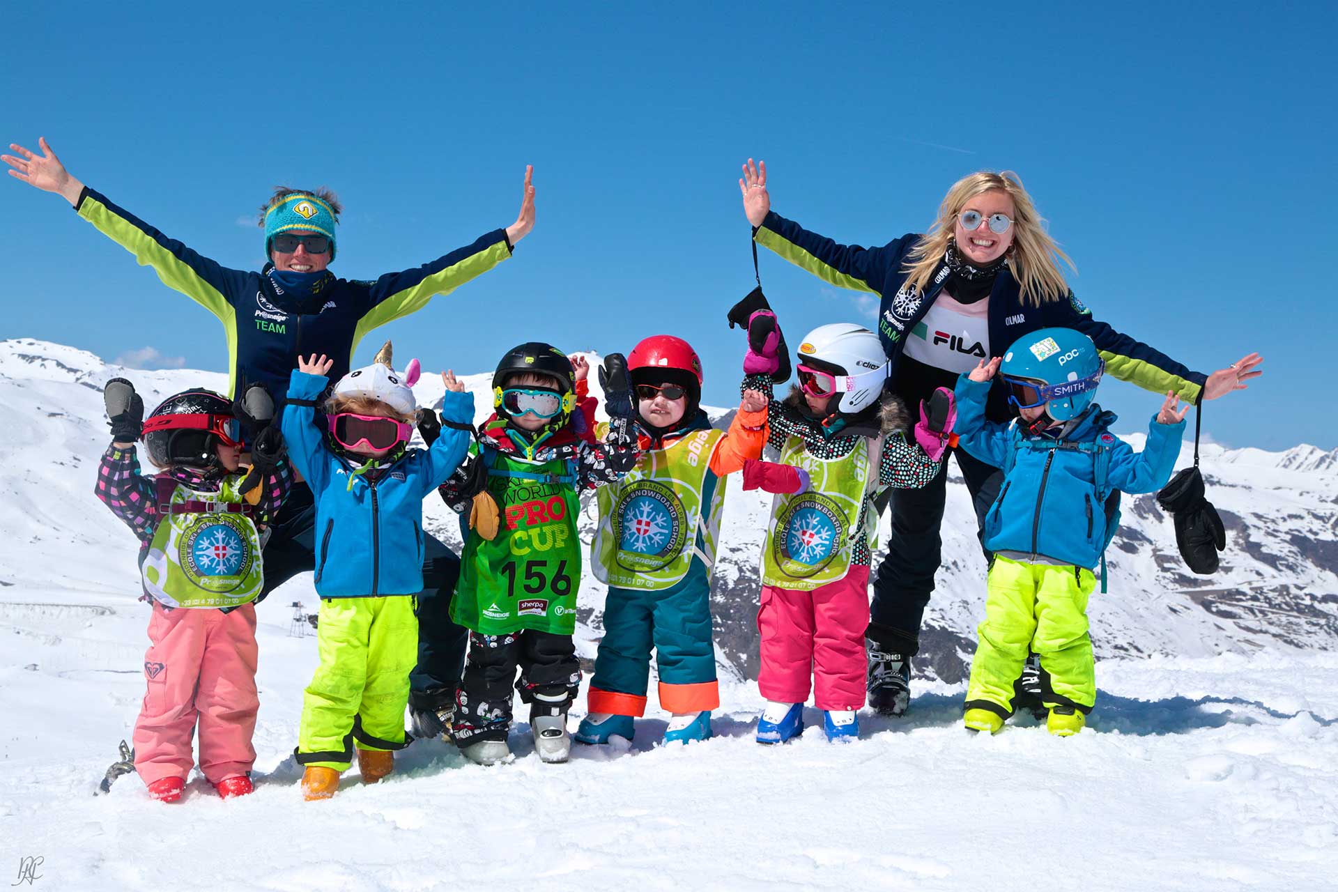 ski group lessons children prosneige