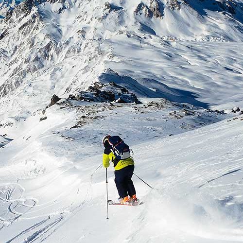 off piste skiing and freeride lessons