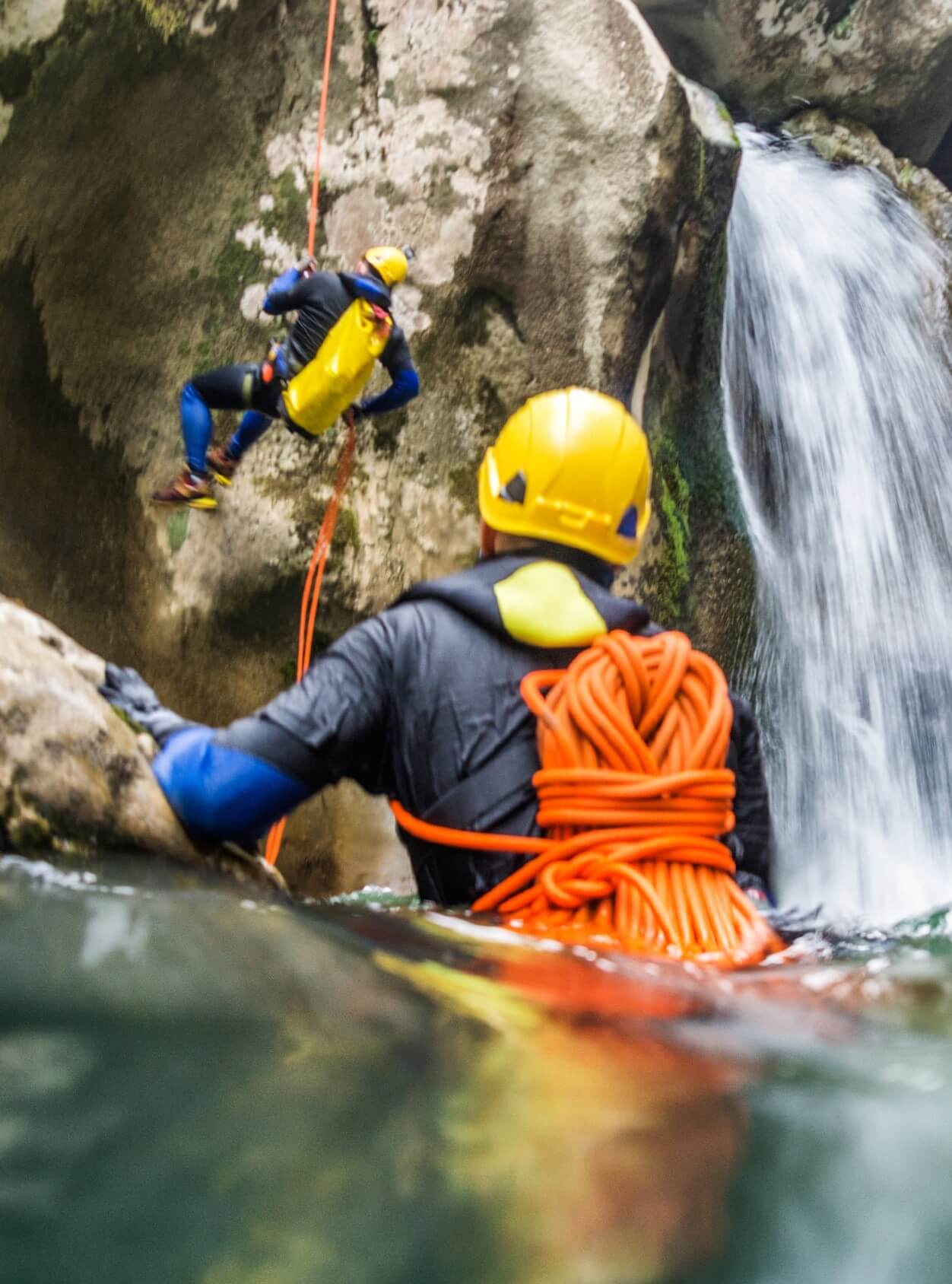 abseil canyoning nice