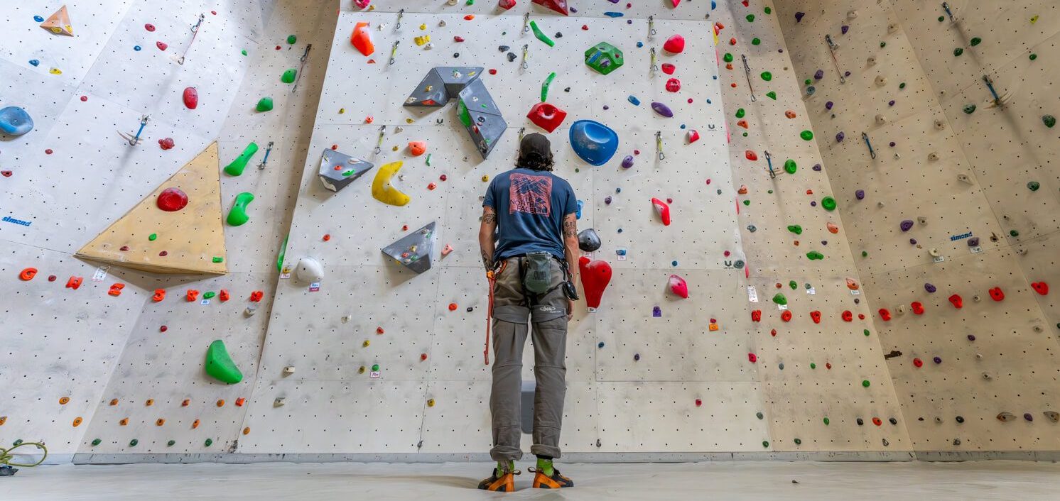 climbing routes les Houches